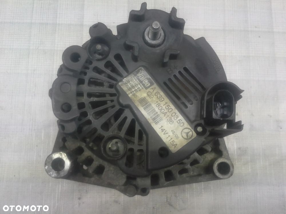 Citroen C2 1.5 DiD alternator Valeo 115 Amper 6391500350 TG11C059 - 5