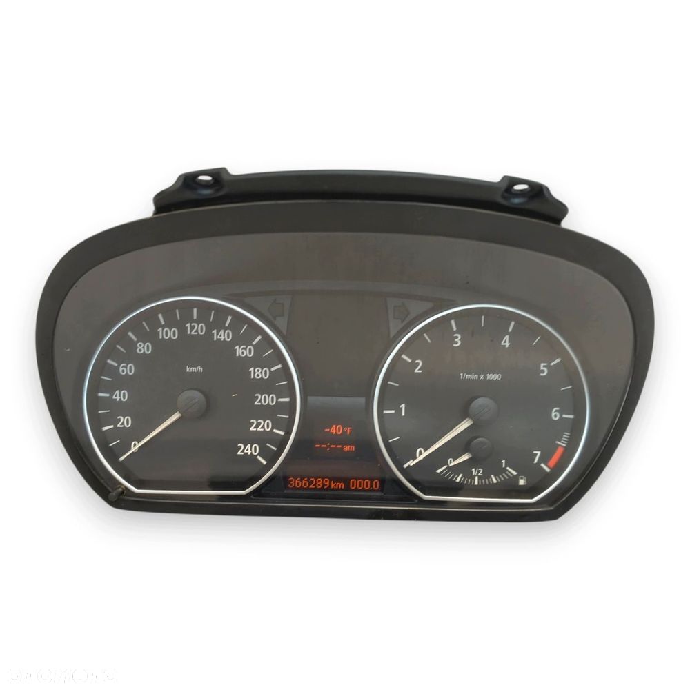 LICZNIK ZEGARY 6964499 BMW E81 E87 1.6 i Benzyna 366 289km 6964499 - 1