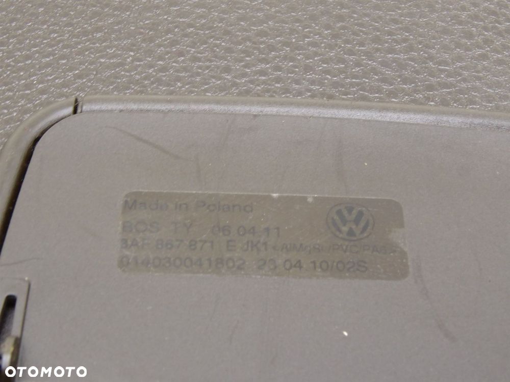 Roleta bagażnika kombi tył tylna osłona 3af867871e passat b7 - 5