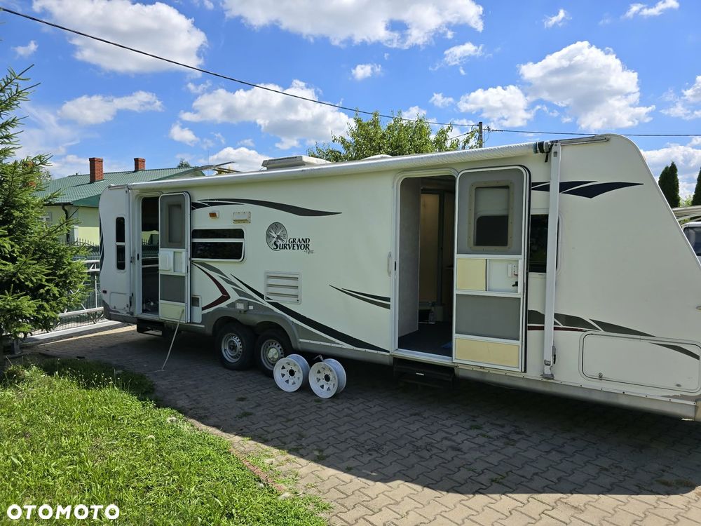 Airstream Forest river Grand Surveyor gs280 Slideout amerykańska przyczepa kempingowa XL mieszkalna dom holenderski całoroczna - 23