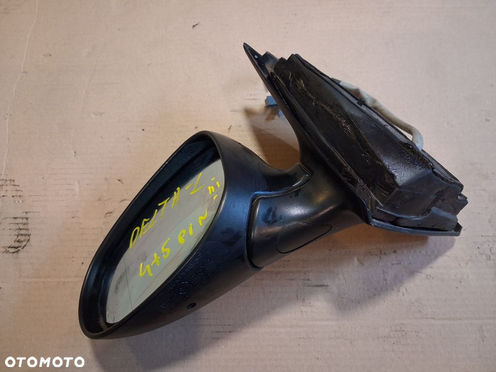 Lusterko LANCIA DELTA III lewe 5+4 pin czarne OE - 2