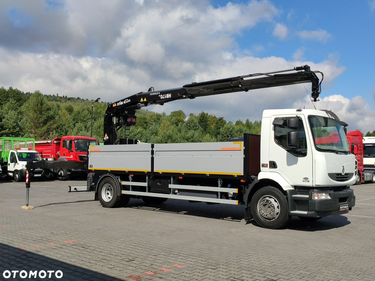 Renault Midlum 180.240DXI + HDS HYVA HB170E2 Udzwig 3.6Tony - 10