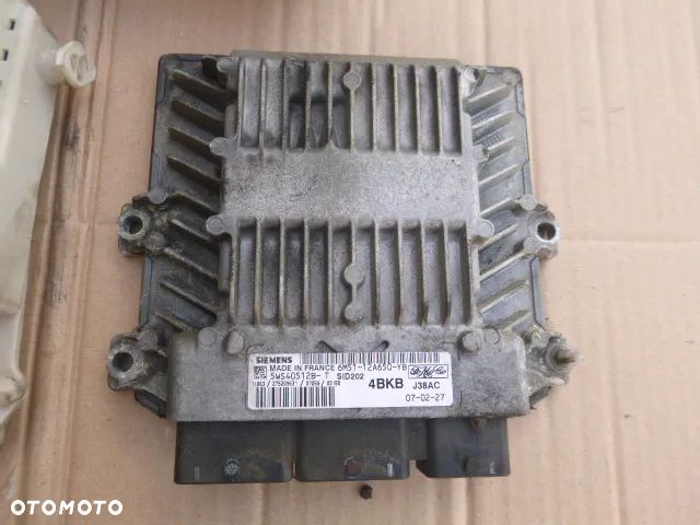 ZESTAW STARTOWY KOMPUTER STACYJKA IMMOBILIZER FORD FOCUS MK2 1.8 TDCI - 6