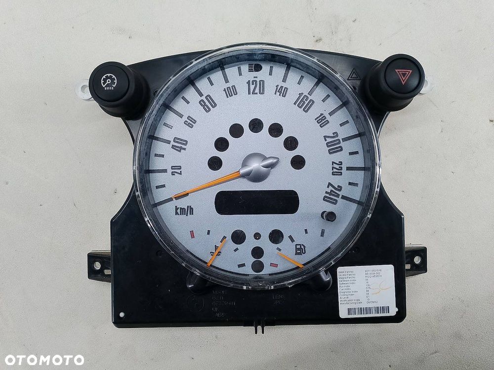 LICZNIK MINI R50 6921518 67379411 1.6 16V - 2