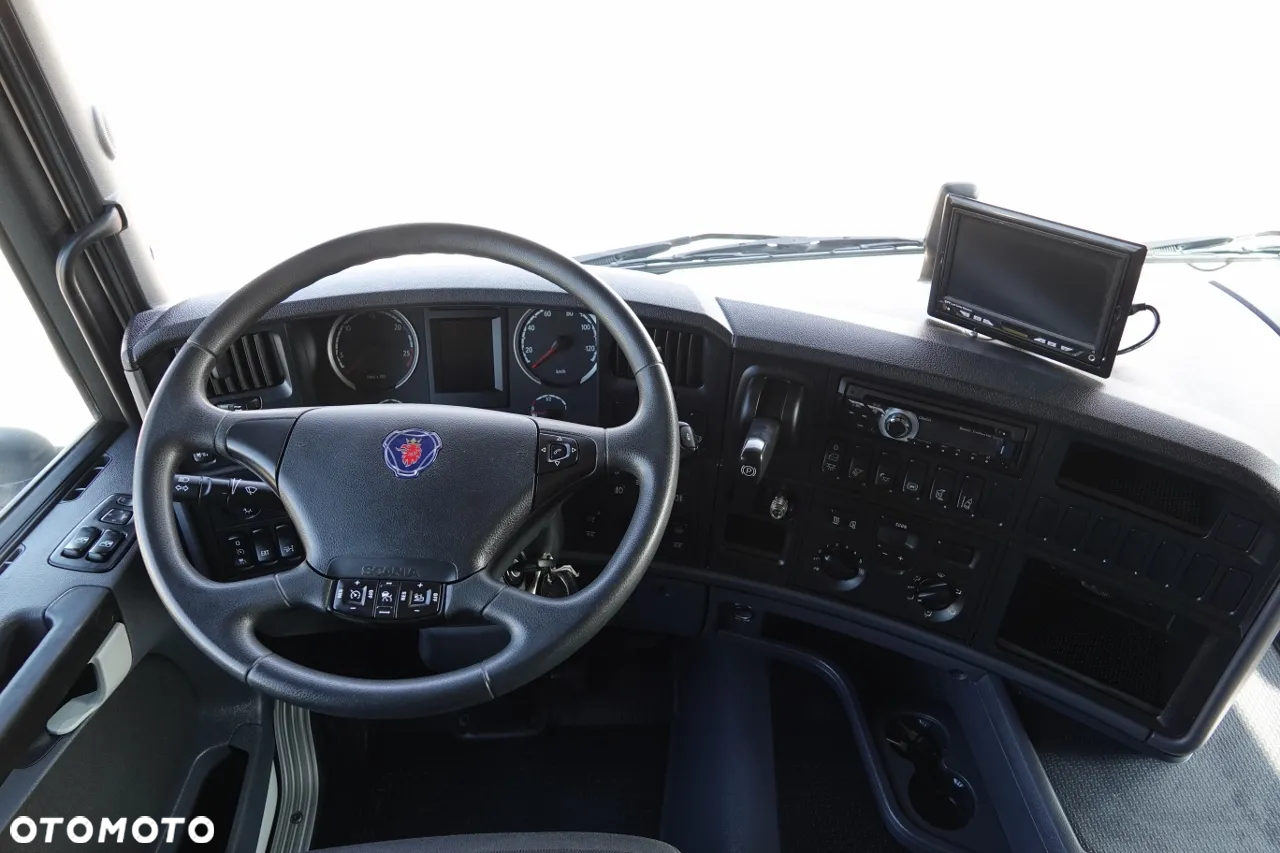 Scania G 320 / 6x2 / FIRANKA- 9 M / + WINDA ZAŁADOWCZA / OŚ PODNOSZONA - 30