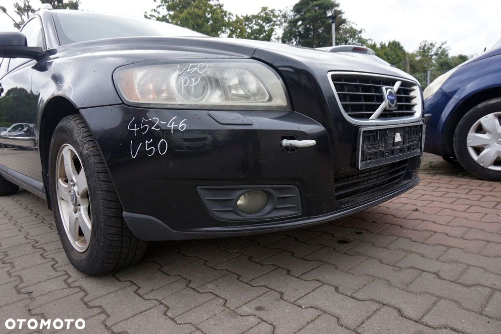 MASKA ZDERZAK BŁOTNIKI LAMPY V50 LIFT 452-46 XENON SPRYSKI VOLVO 2007-2012 CZARNY PRZÓD KOMPLETNY - 8