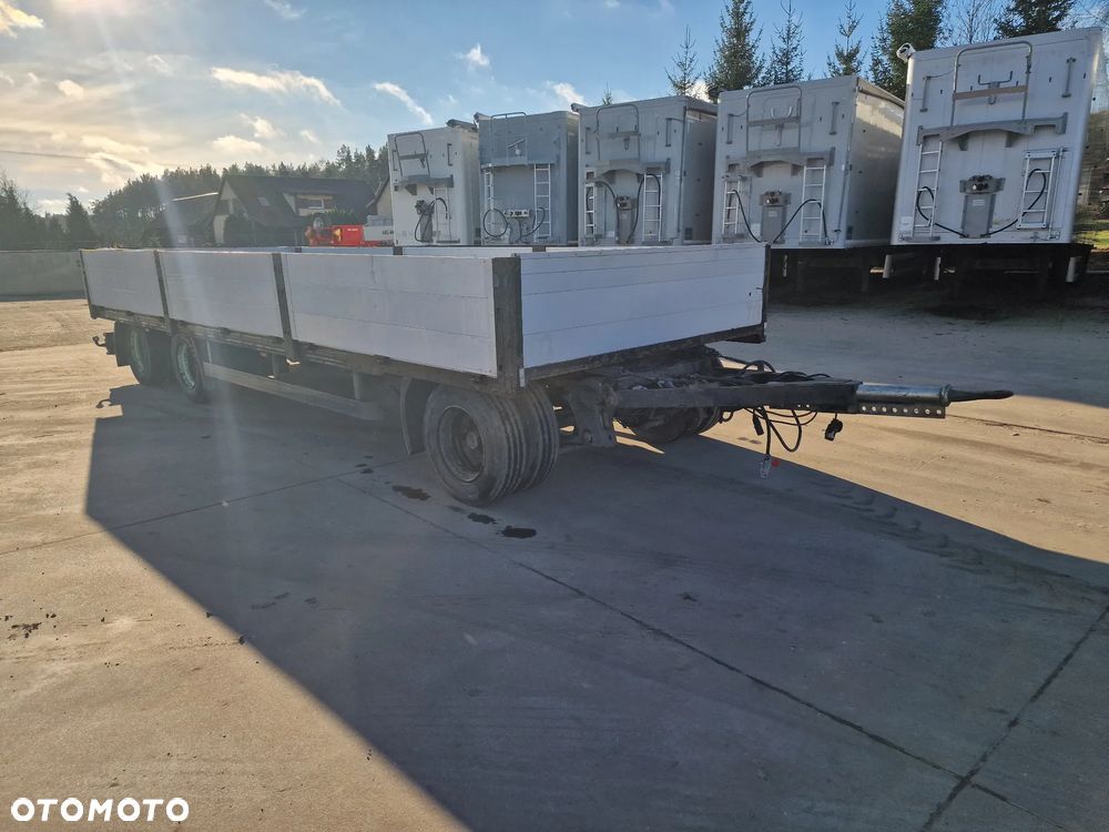 Fliegl Przyczepa Platforma Niskopodwoziowa Burtowa - 1