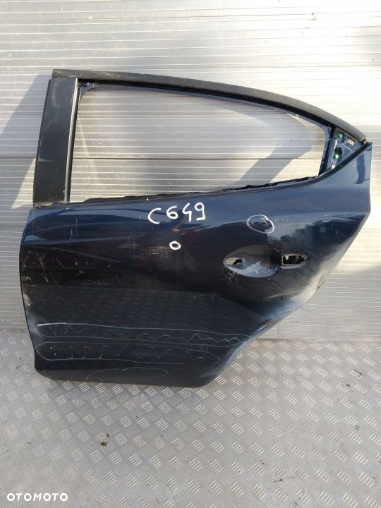 C649 MAZDA 3 HM 2013 14 15 2016 DRZWI LEWE TYŁ - 1