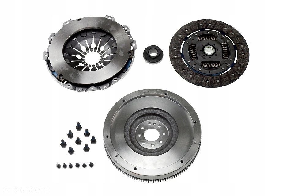 SPRZĘGŁO 2.0HDI PEUGEOT 407 RHR 08- SZTYWNE KOŁO zamachowe nowe komplet sprzęgło - 2