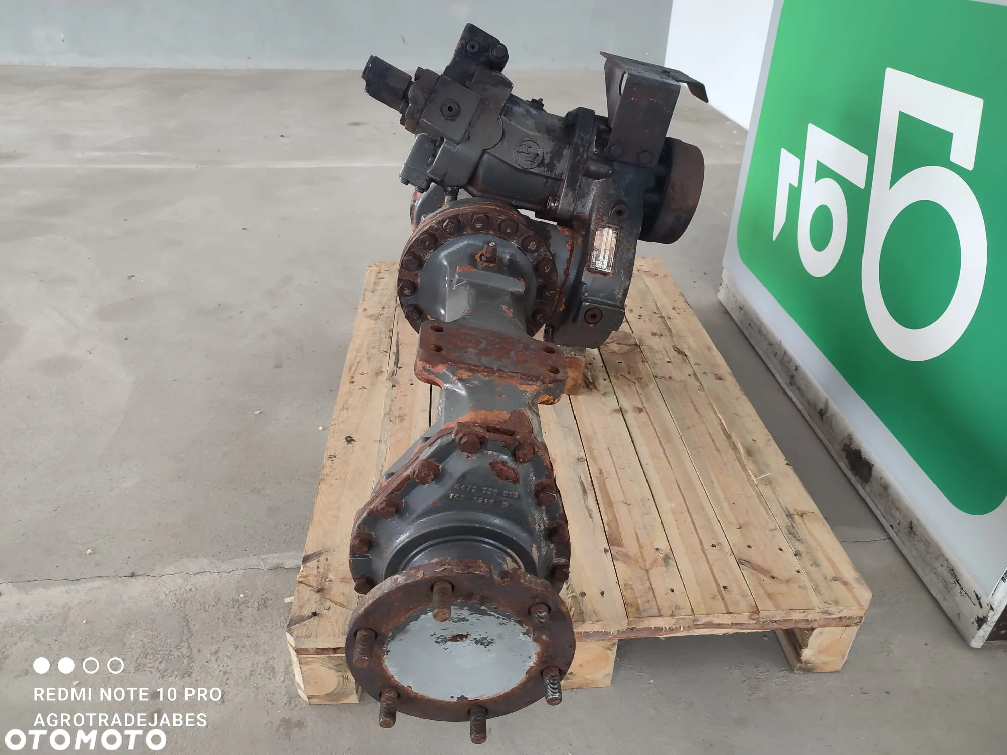 Most napędowy  AV-225  25662 Zettelmeyer ZL602  Tył - 5