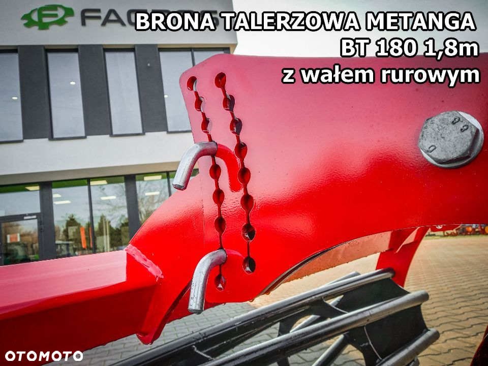 Brona talerzowa TALERZÓWKA V  AGREGAT 1,4m 1,6m 1,8m 2m 2,2m 2,4m 2,7m STRUMYK Lekka Nowa - 17