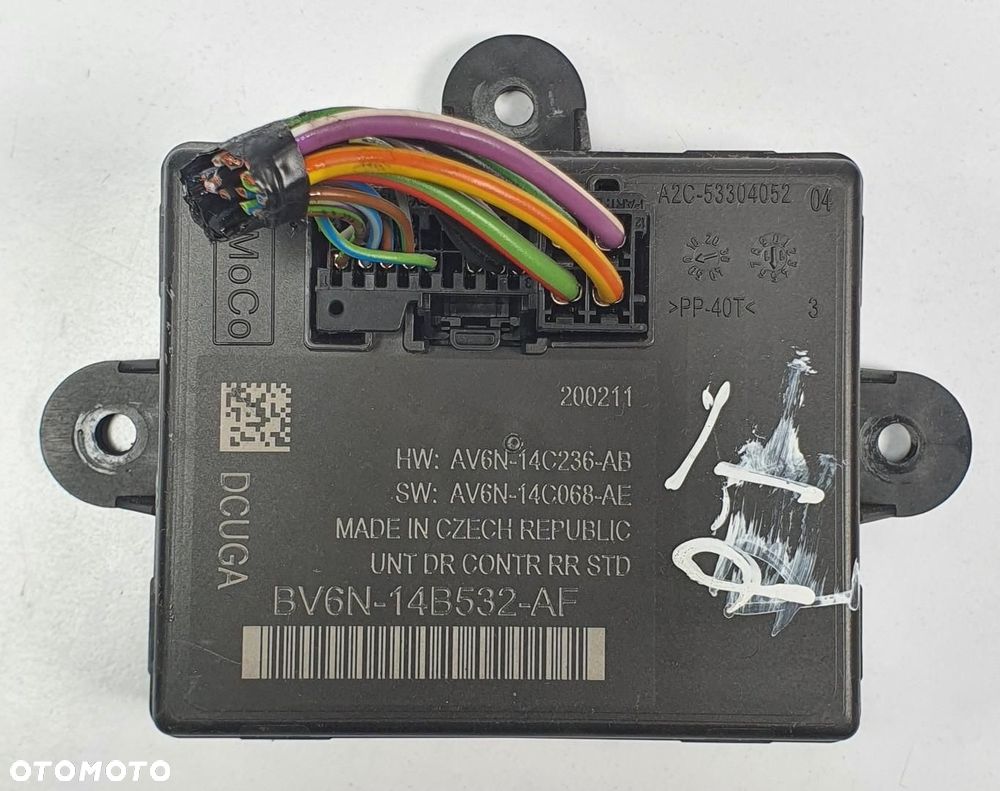 MODUŁ STEROWNIK DRZWI TYŁ TYLNY FORD FOCUS MK3 AV6N-14C236-AB - 1