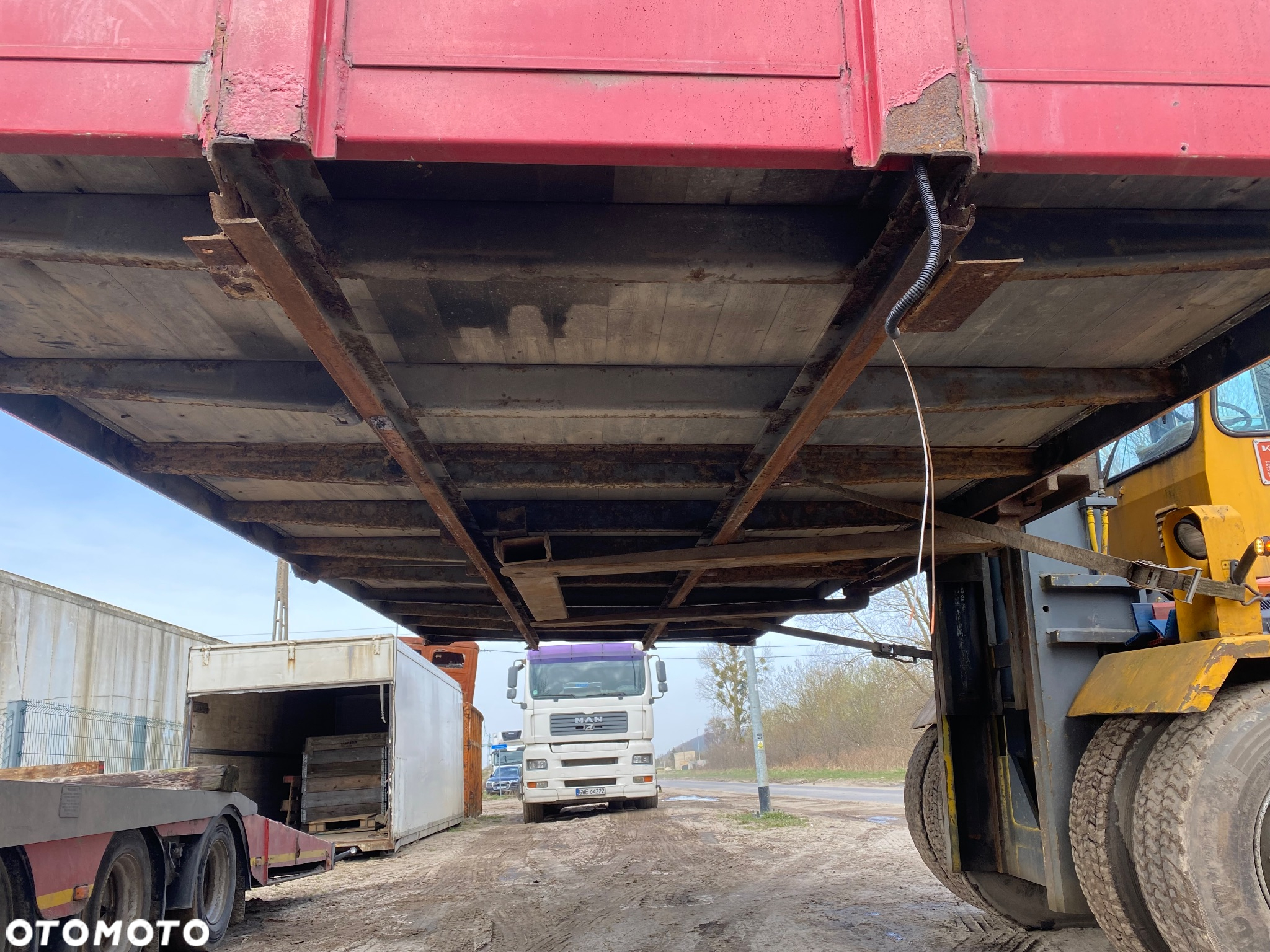 Zabudowa plandeka 6,45 m dach suwany MAN Mercedes DAF IVECO - 5