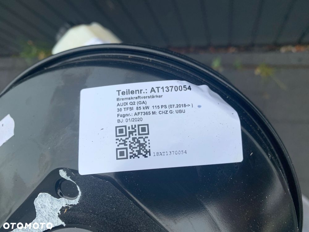 SERWO POMPA HAMULCOWA AUDI Q2 81A 5Q2614105CN - 8