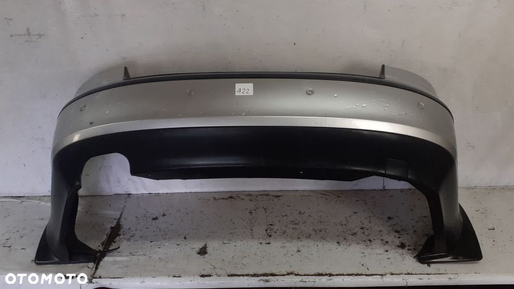 + ZDERZAK TYŁ TYLNY DO SKODA OCTAVIA II 2 SEDAN PDC 9102 SREBRNY - 1