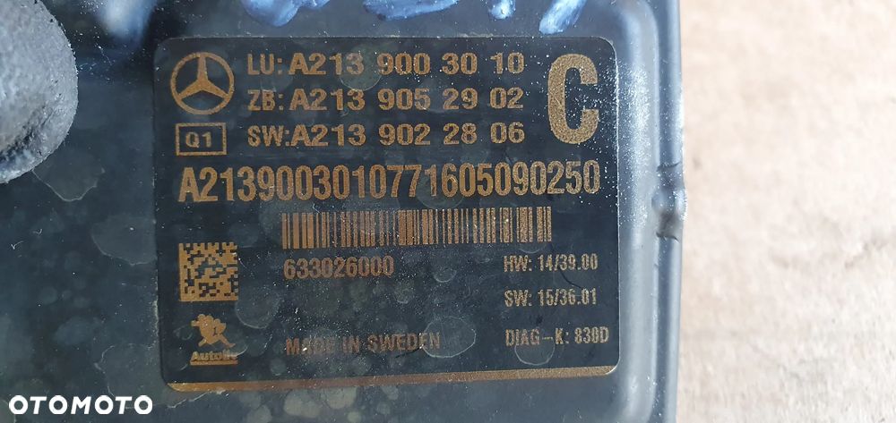 Kamera szyby czołowej Mercedes E-Klasa W213 A2139003010 A2139052902 A2139022806 - 5