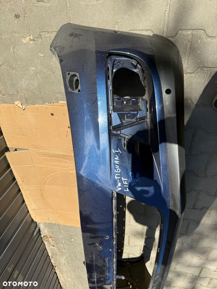 ZDERZAK VW TIGUAN II CAŁY ORYGINAŁ NIE NAPRAWIANY - 3