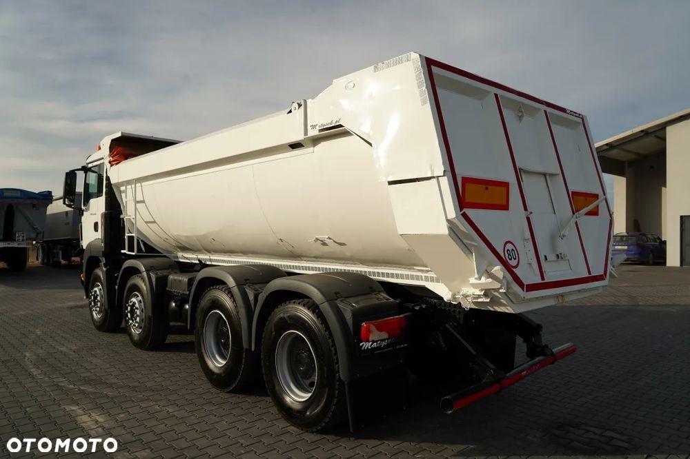 MAN TGS 35.440 / 8X4 / WYWROTKA TYLNOZSYPOWA / HYDROKLAPA / MANUAL  / EURO 5 - 10