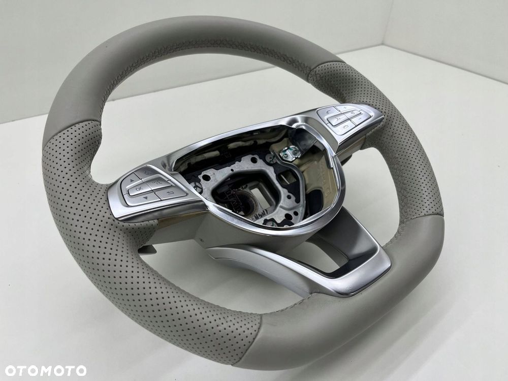 MERCEDES W222 KIEROWNICA MULTIFUNKCJA ŁOPATKI A0004606303 - 1