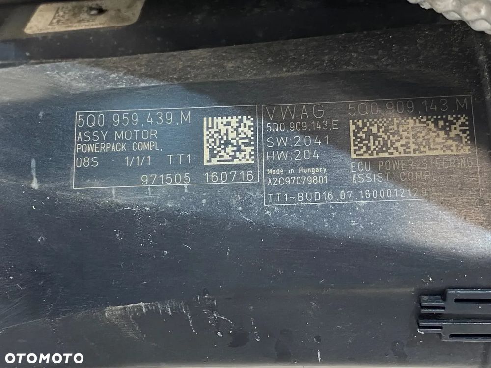 VW PASSAT B8 ARTEON TIGUAN II MAGLOWNICA PRZEKŁADNIA KIEROWNICZA 5Q0909143M EUROPA - 5