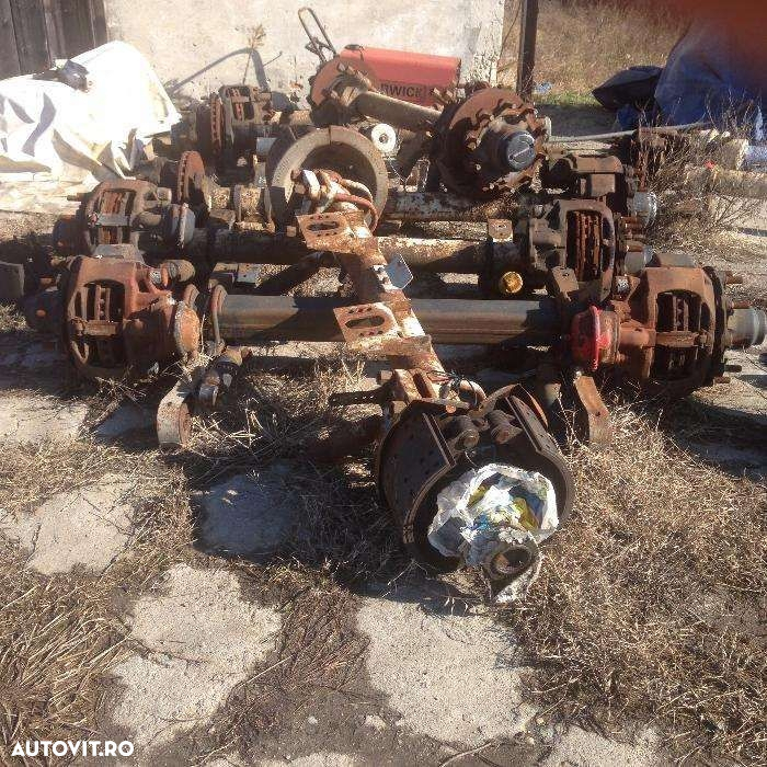 Axe semiremorca, bascula, cisterna + piese pentru reparatii din dezmembrari SAF , BPW eco eco plus , Samro , ROR , SMB , GIGANT , TRAILOR , Schmitz, Mercedes - 12
