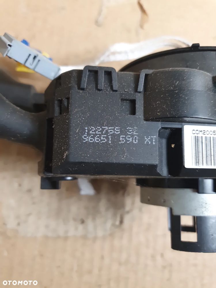 } MANETKA PRZEŁĄCZNIK ZESPOLONY TAŚMA PEUGEOT 307 LIFT 96651590XT - 3