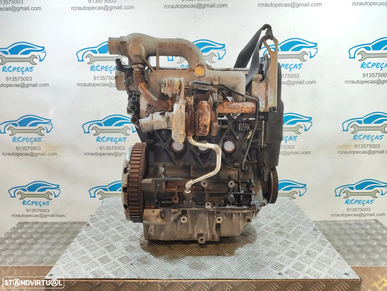 Motor Completo Opel Renault Nissan 1.9 DCI 8v 100cv 2005 F9Q760 F9QU760 - 5