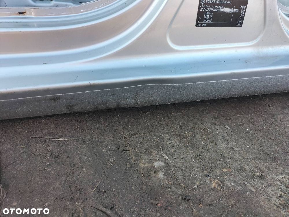 PRÓG LEWY + SŁUPEK ŚRODKOWY VOLKSWAGEN GOLF VI KOMBI LA7W - 4