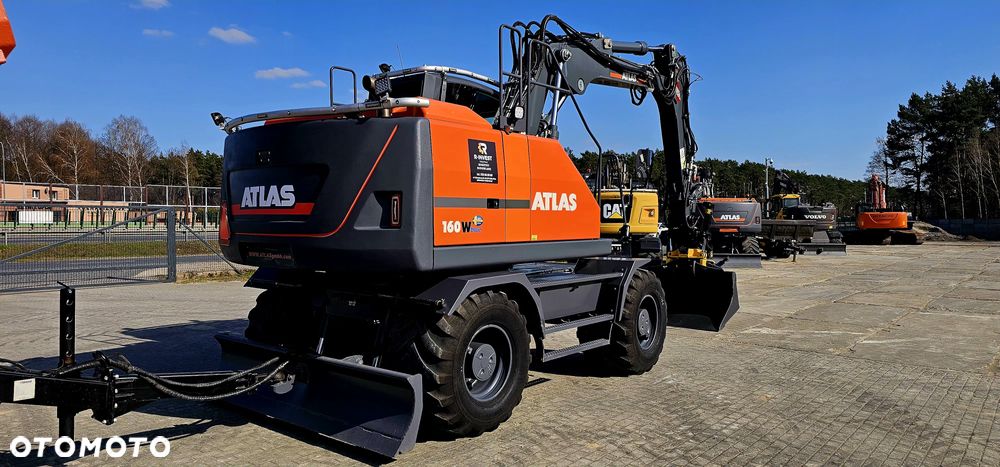 Atlas 160W 160 150W 140W 140 165W głowica roto /Engcon przyczepa szczypce - 9