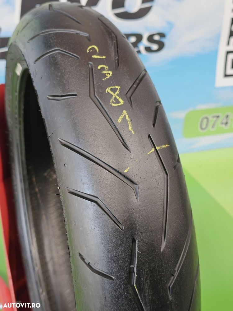 Anvelopa Moto 120 70 17 Pirelli Diablo Rosso 2 C2381 Cauciuc Fata - 3