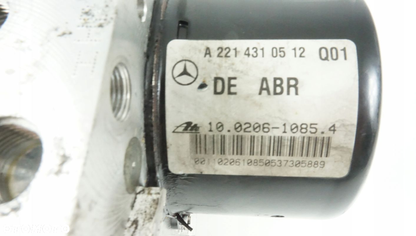 POMPA ABS MERCEDES S KLASA W221 DE ABR A2214310512 Q01 A2215455232 - 5