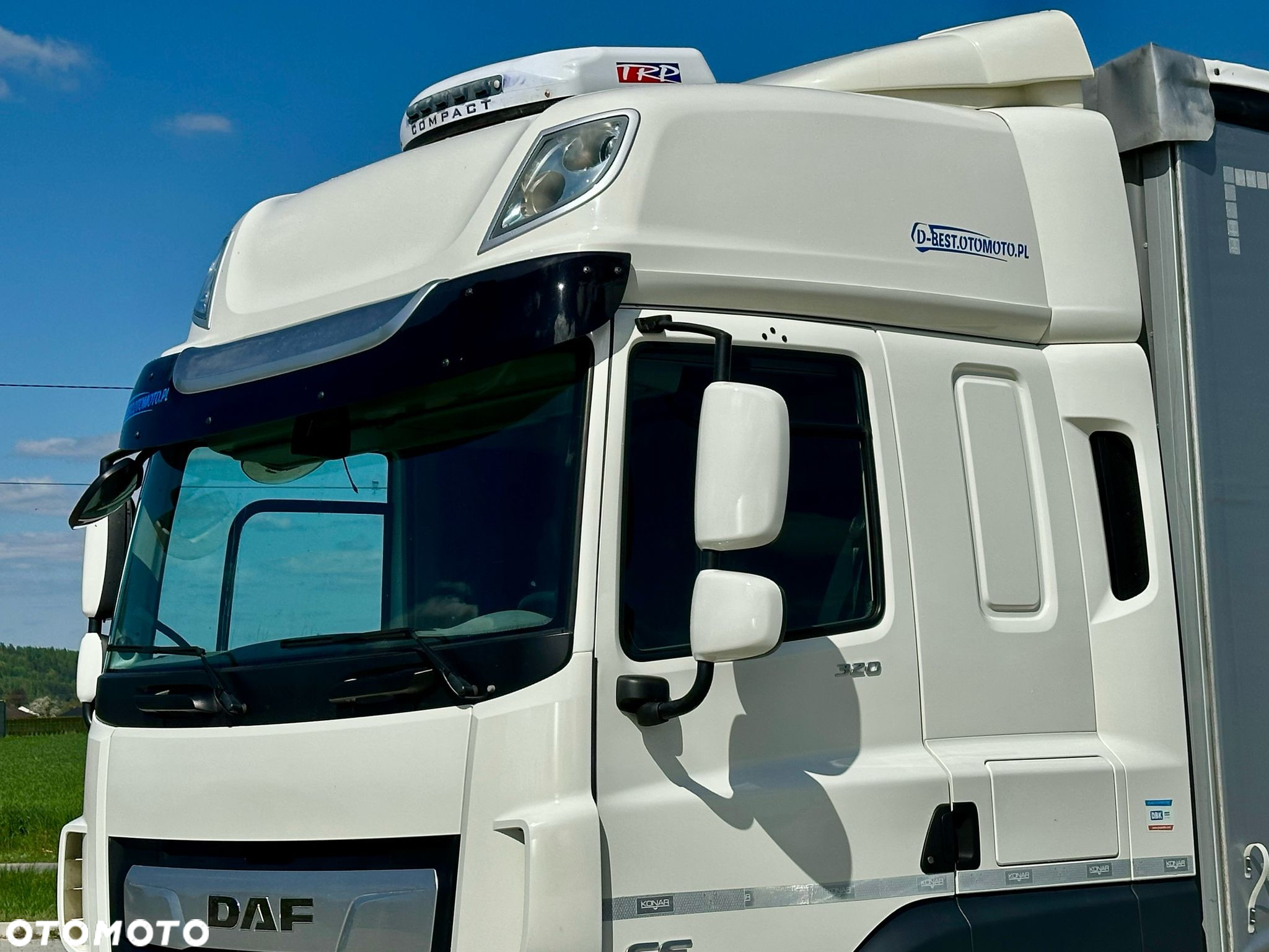 DAF CF 320 / FIRANKA / 21 EUROPALET / SYPIALKA / AUTOMAT / KLIMA POSTOJOWA / 2021 ROK - 13