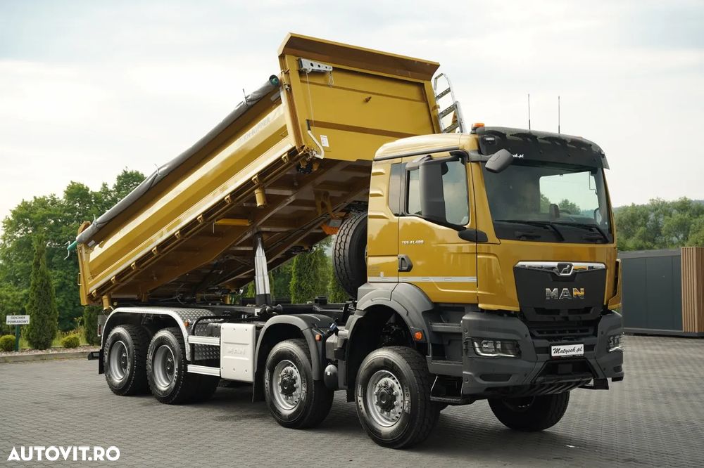 MAN TGS 41.480 / 8X6 / BASCULATOR 3 LATE / BORDMATIC / KH KIPPER / AUTOMAT / NOU / 2026 / - 7