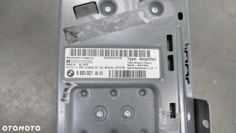 bmw g30 g31 g32 g11 g12 wzmacniacz harman kardon 6993021 - 3