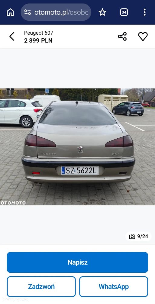 Peugeot 607 2.2 HDI Pack - 11