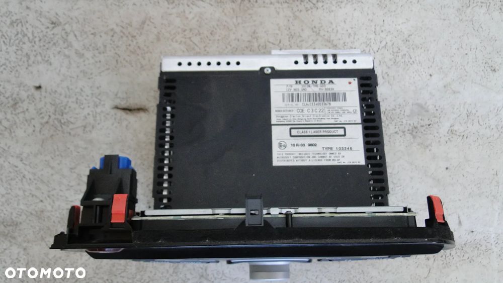 HONDA INSIGHT II 2 RADIO RADIOODTWARACZ CD MP3 EUROPA - 2