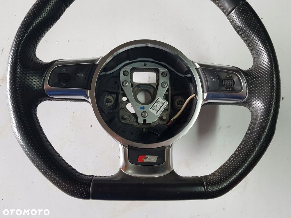 AUDI TT 8J 06-14r S-LINE KIEROWNICA SKÓRZANA 8J0419091G - 5