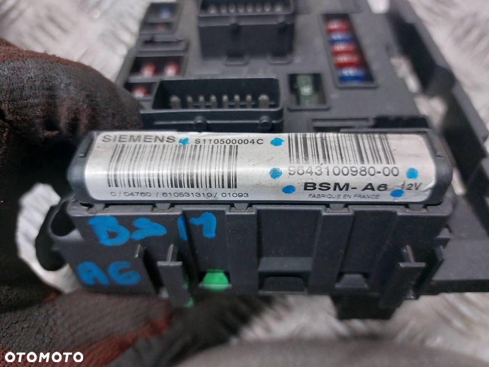 ZESTAW STARTOWY CITROEN C5 I 2.0 16V 9645064580 9645030380 9643100980 - 10