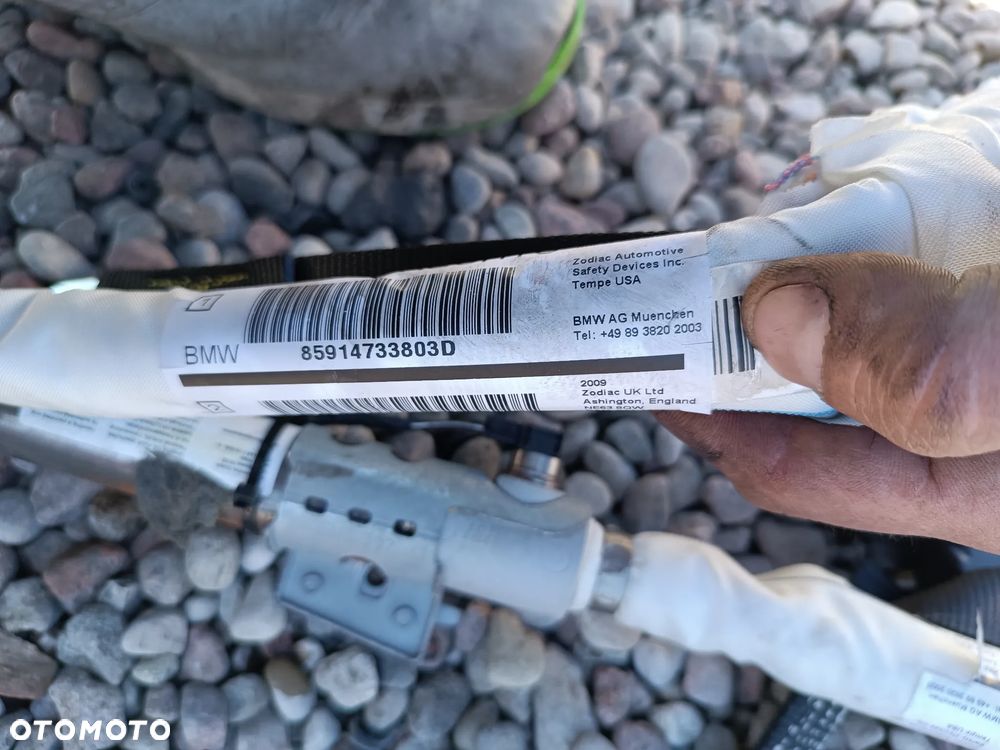 KURTYNA POWIETRZNA LEWA PRAWA  KOMPLET BMW E60 LIFT - 3