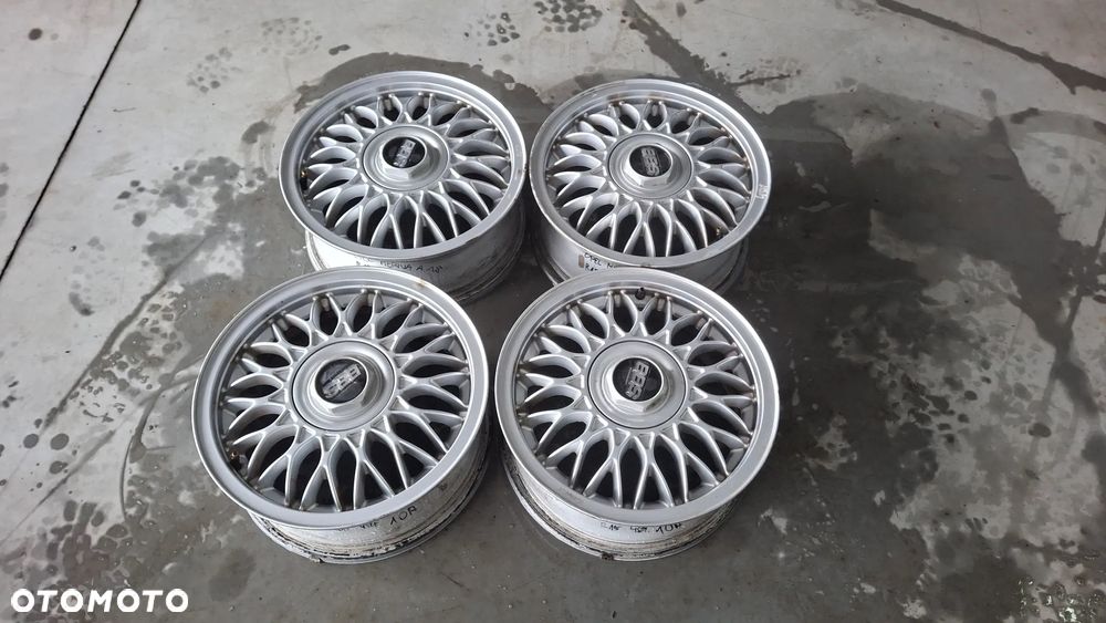 4szt Oryginalne Felgi Aluminiowe VW BBS 15" 4x100 ET45 6J OEM 1H0601025L Golf III Vento Montaż Wysyłka 10A - 4