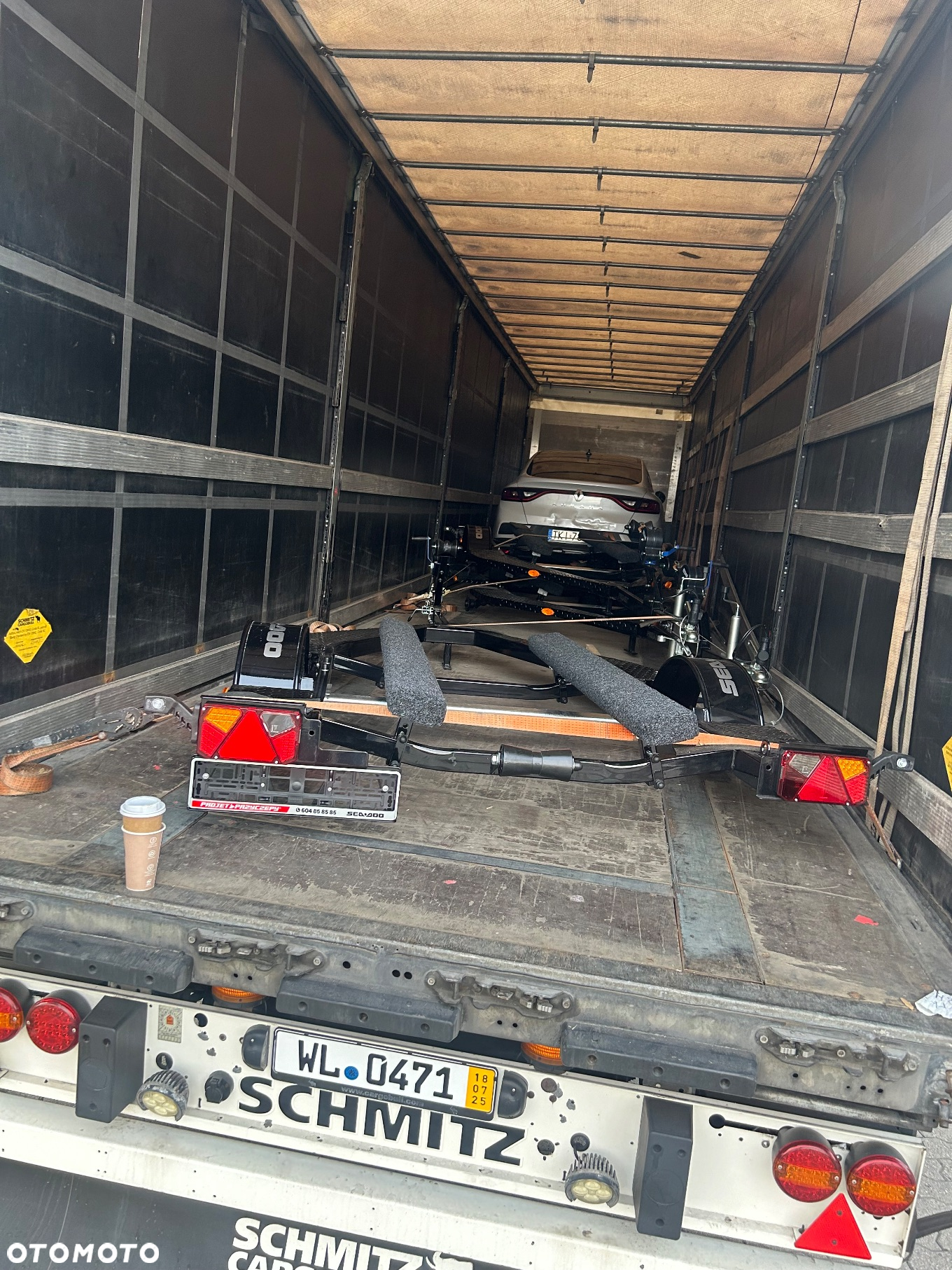 Schmitz Cargobull MULDA STANDARD z Niemiec PODNOSZONA OŚ PALECIARA / 2016 / COILMULDA / do stali do papieru coilmulde 9m 7m - 25