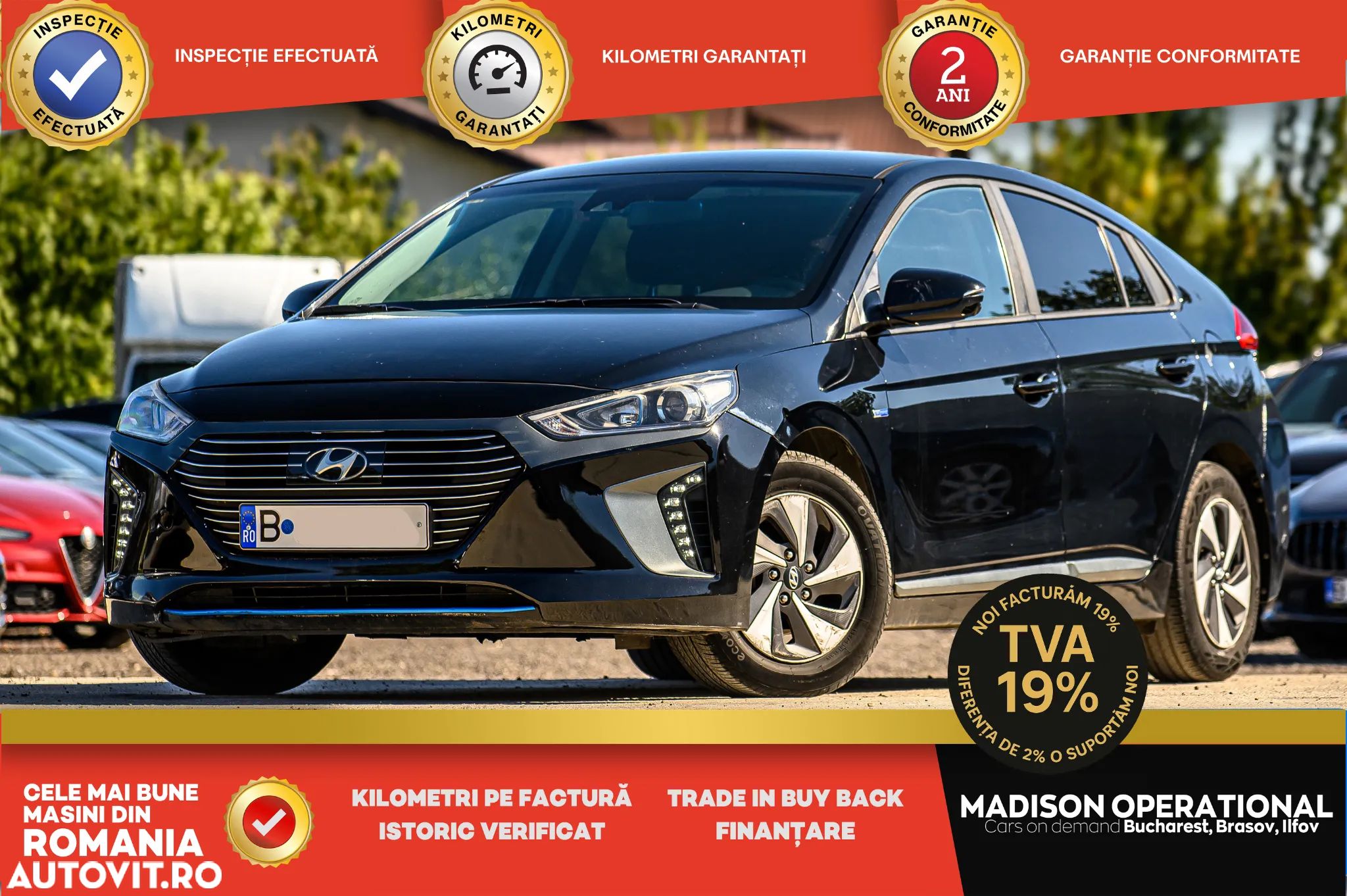 Hyundai IONIQ Hybrid 141CP Exclusive - 1
