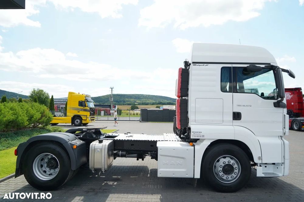MAN TGS 18.470 / SISTEM HIDRAULIC / I-PARK COOL / RETARDER / CABINĂ JOSĂ / FULL ADR / EURO 6 - 8