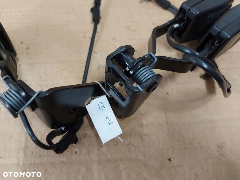 citroen c5 x7 zapięcie pasów bezpieczeństwa tył tylne komplet 96561758xt 96 - 5