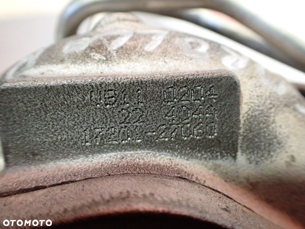 TURBOSPRĘŻARKA TOYOTA COROLLA E12 17201-27060 - 8