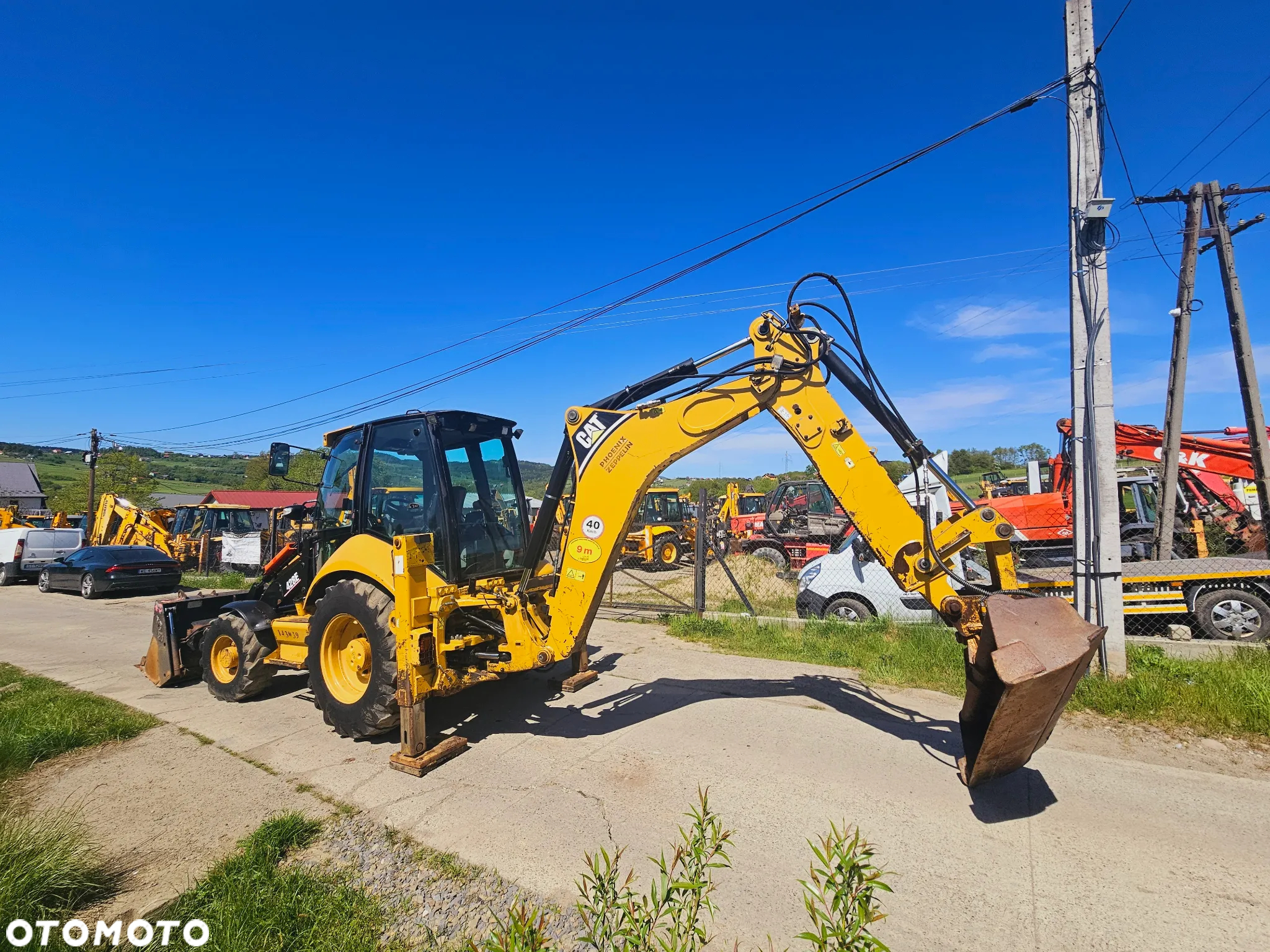 Caterpillar CAT 428E* KOPARKO ŁADOWARKA CATERPILLAR 428E* ŁYŻKA SKARPOWA HYDRAULICZNA* ZAMIANA* SKUP* FINANSOWANIE* LEASING** - 2