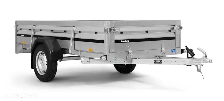 Brenderup Przyczepa BRENDERUP 2270 XL 750kg, wym. 270x128 H 40cmcm, lekka towarowa! - 2