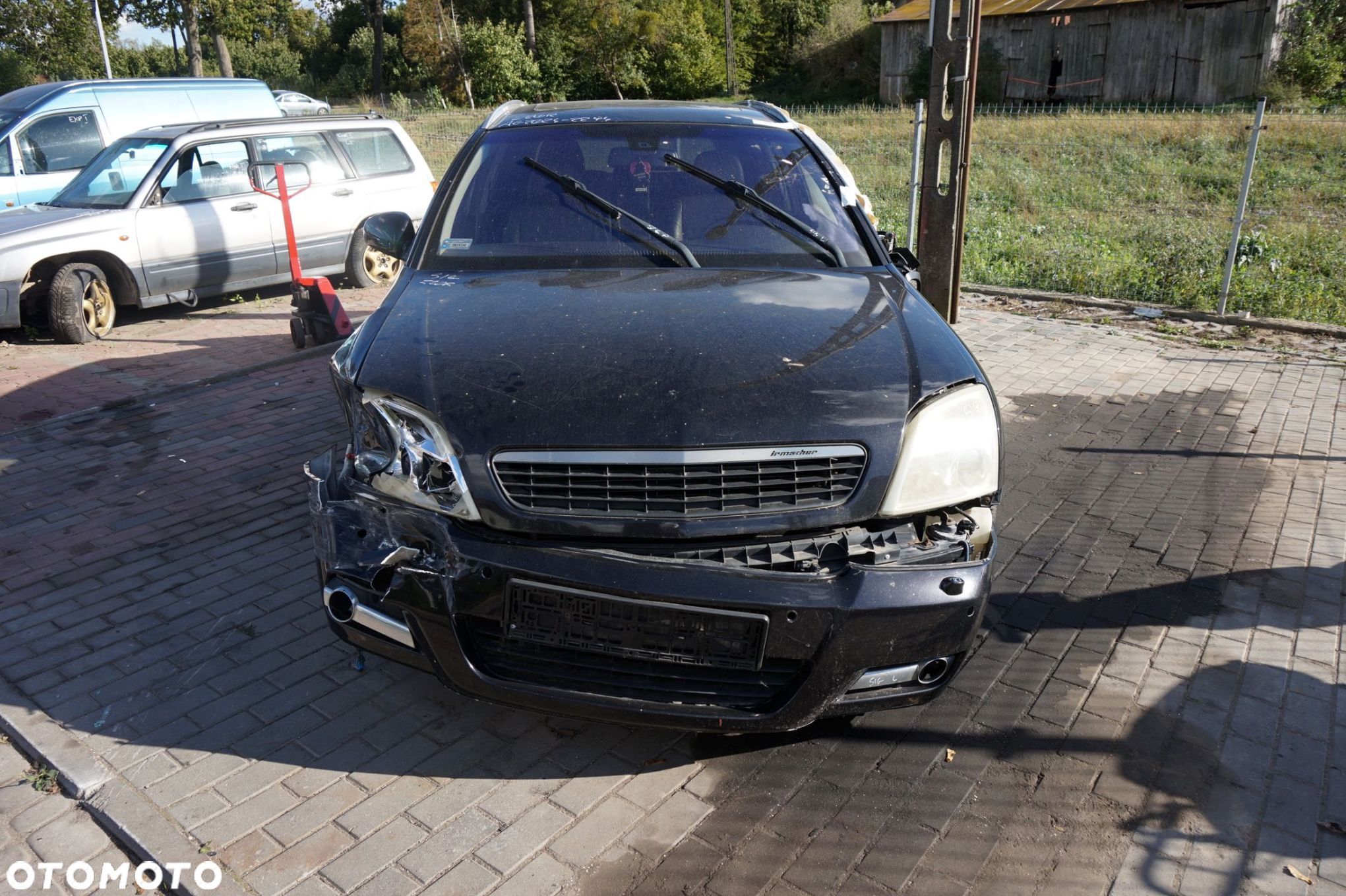 ZDERZAK PRZEDNI SIGNUM  Z20R IRMSCHER CZARNY OPEL 2003-2008 - 1