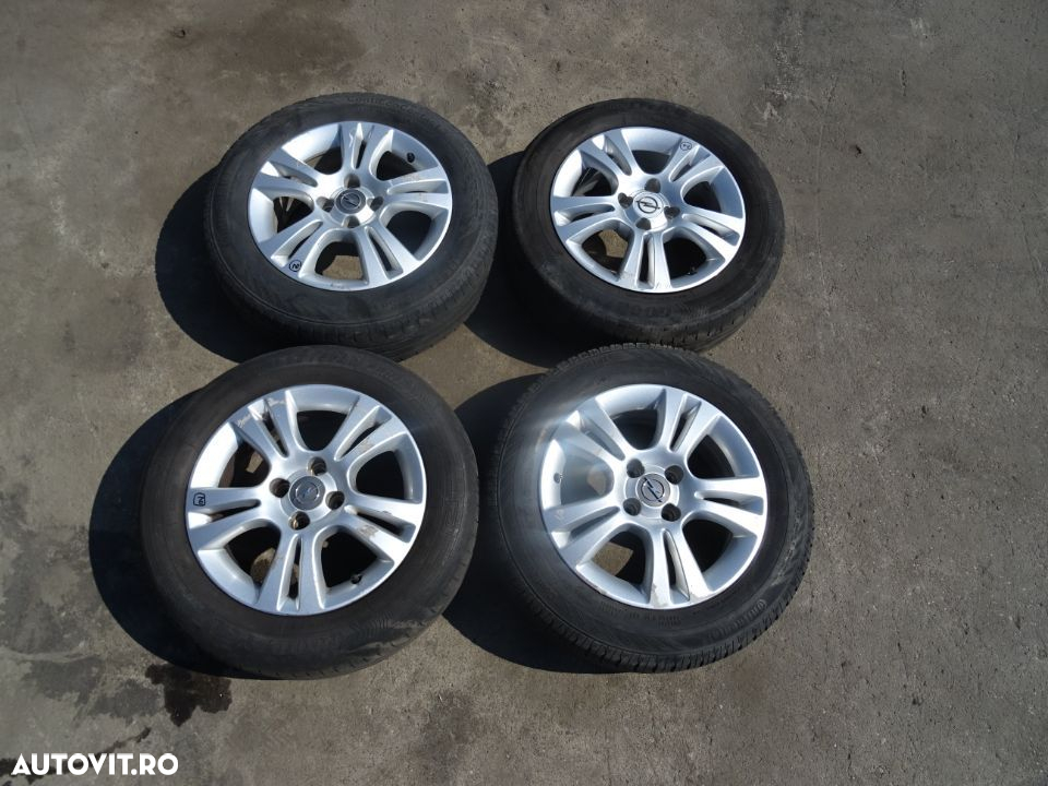 Vand Jante aliaj cu Cauciucuri Opel Corsa D 185/65 R15 6Jx15H2ET39 din 2012 - 3