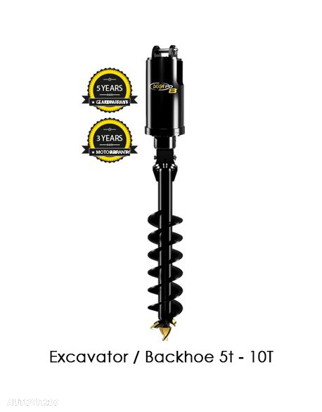 Foreza burghiu excavator Digga PD7 - 8